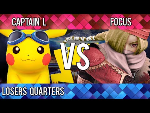 Smash2School - Captain L (Pikachu) vs. Focus (Sheik) - Losers Quarters - SSB4