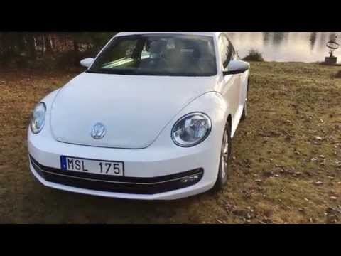 Volkswagen Beetle 1.2 TSI 2012 walk around and startup inside and engine view