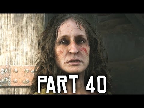 RED DEAD REDEMPTION 2 Walkthrough Part 40 - HELPING MRS DOWNES (Side Missions)