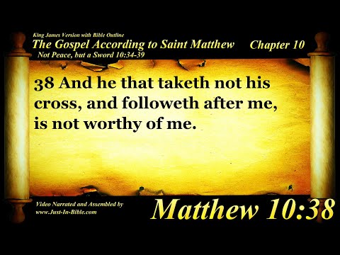 The Gospel of Matthew Chapter 10 - Bible Book 40 - The Holy Bible KJV Read Along Audio/Video/Text