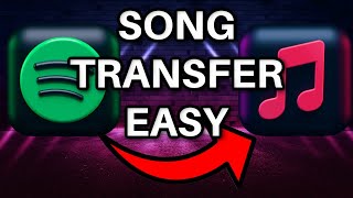 EASY! Transfer Songs to/from SPOTIFY & APPLE MUSIC!