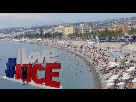 LLEGAMOS A LA PLAYA de la RIVIERA FRANCESA 😃👍