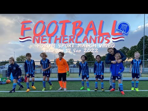 【オランダサッカー 】Forum Sport J09-2 Match Film ( 17 Sep 2022 )