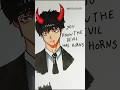 Devil in Disguise- lyrics Art❤️‍🔥#art #lyrics #trending #drawing #shorts #song #devil #fyp #viral