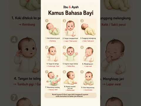 Kamus Bahasa Bayi Ini Arti Gerakan Si Kecil yang Sering Bikin Bunda Bingung #ibudanayah