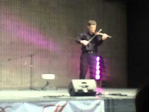 Nathan Dawson - performing his own "Violin Trio in D Minor"