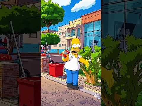 OS SIMPSONS EM CAMALAÚ PB #camalaú #paraíba #ossimpsons #animação