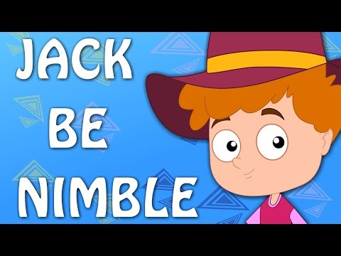 Jack Be Nimble | Songs For KIds And Childrens | Nursery Rhymes For Baby