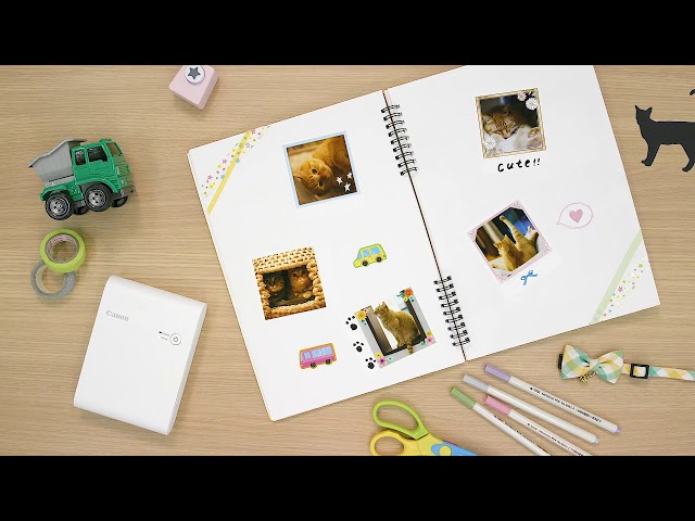 Video teaser for Meet the Canon SELPHY Square QX10 Compact Photo Printer