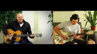 Tommy Emmanuel's International Blues Jam (Stevie's Blues) my attempt to play