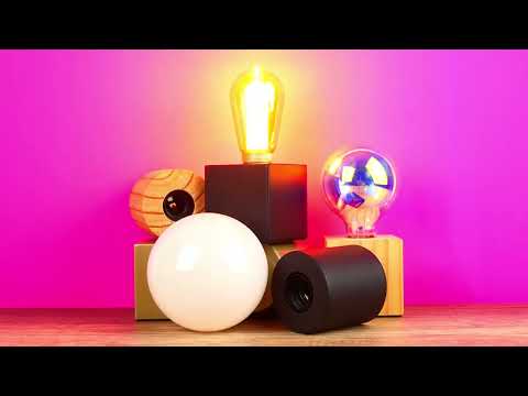 Lampe à Poser Cube Métal Noir - Culot E27, Design Moderne Pour Bureau, Salon, Ambiance Contemporaine