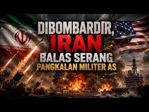 Dibombardir, Iran Balas Serang Pangkalan Militer AS | AKIP tvOne