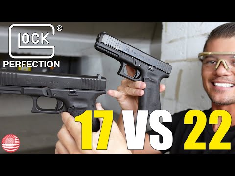 Glock 17 vs Glock 22 (DECISIONS: 9mm Glock vs 40 S&W Glock)