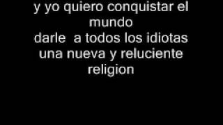 Bad Religion - I want to conquer the World ( Letra en español)