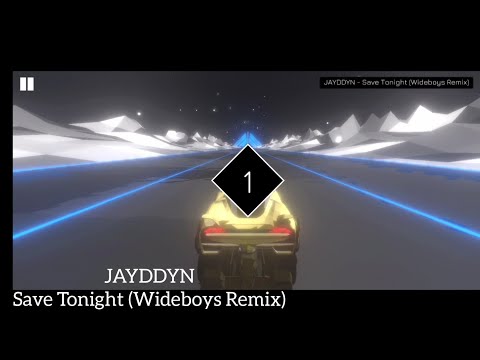 Jayddyn - Save Tonight (Wideboys Remix). (Music Racer Version).