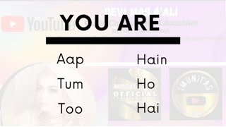 Download lagu BELAJAR BAHASA INDIA DENGAN MUDAH DAN CEPAT TERJEMAHAN BAHASA INDONESIA || SUB. ENGLISH mp3