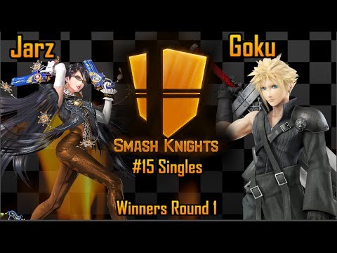 Smash Knights Monthly 1 - Jarz (Bayonetta) vs. Goku (Diddy Kong, Cloud)