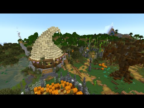 Shocking Minecraft Witch Hut Remake at Molecular Tree