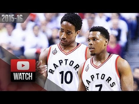 Kyle Lowry & DeMar DeRozan Full Game 5 Highlights vs Heat (2016.05.11) - 59 Pts Total, SICK!