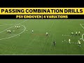 Passing Combination Drills Football/Soccer | 4 Variation | Psv Eindhoven