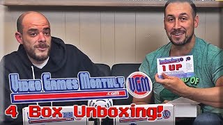 Video Games Monthly 4 Boxes!! Oct & Nov 18