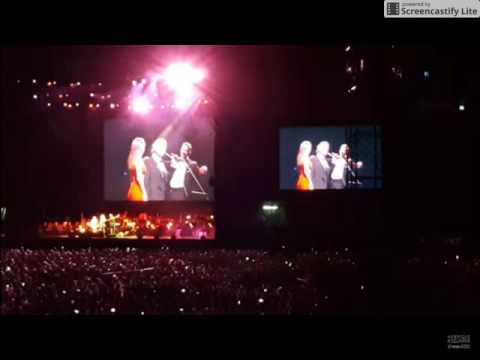 Paula Fernandes dá Vexame com Andrea Bocelli - Vivo Per Lei - São Paulo