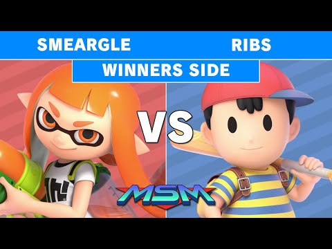 MSM 190 Smeargle (inkling) vs GG | Ribs (Ness) Winners Side - Smash Ultimate