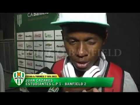 JUAN CAZARES ESTUDIANTES LP 1 BANFIELD 2 FECHA 6 22 3 2015