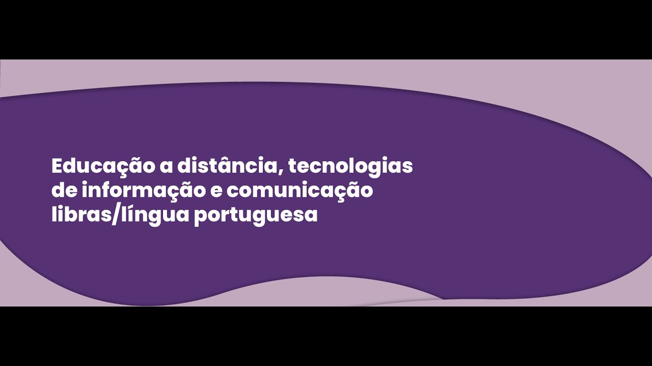 Aula Educação a distância, tecnologias de informação e comunicação - Profa. Juliana Branco.