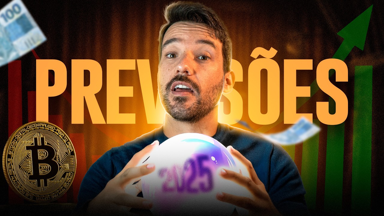 🔮 AS PREVISÕES PARA O MERCADO CRIPTO EM 2025