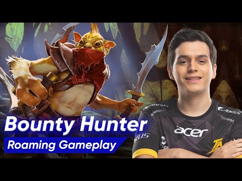 REAL ROAMING BOUNTY HUNTER by MATTHEW | Dota 2 Pro Supports