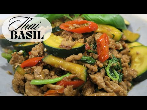 Thai Basil Zucchini: The Easiest Dinner You’ll Ever Make