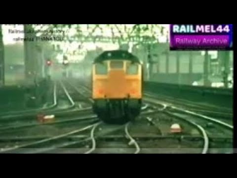 Sulzer Power. Diesel. Class 25 Light Engine moving in Stockport 1986. British Railway Archive.