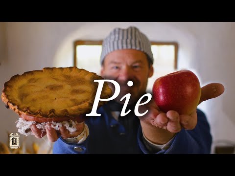 The Simplest Apple Pie Ever - 18th Century Cooking