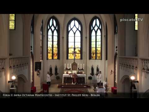 Feria II infra Octavam Pentecostes 10 Offertorium - Traditional Latin Mass
