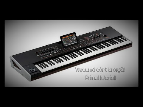 Vreau să cânt la orgă...Primul tutorial!Cântec sârbesc...prima parte!