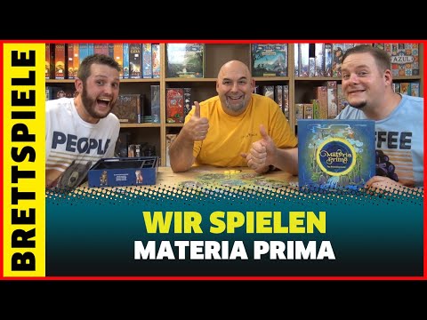 Materia Prima - Angespielt Mit Regelerklärung auf Deutsch (Gesellschaftsspiele)