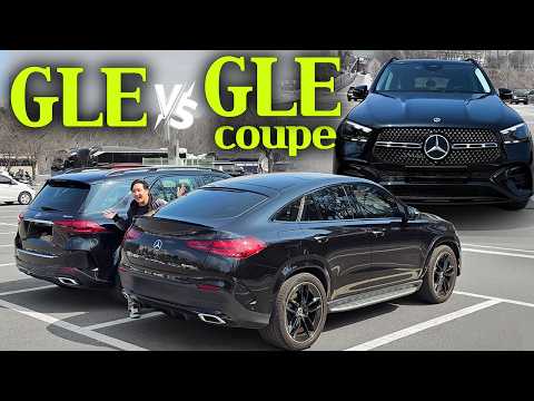 가격 차이 350만원 벤츠 GLE 450 vs 쿠페 타보니 완전히 다릅니다!