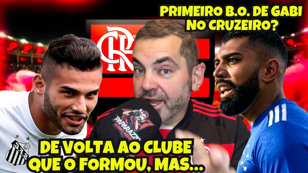 EXPLOSIVO! CAMISA GERA PRIMEIRO B.O. DE GABI NO CRUZEIRO? THIAGO MAIA INDO PRO SANTOS, MAS SUMIU!