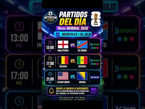 PARTIDOS DE HOY EN EL MUNDIAL ⚽️ #mundial2026 #futbol #viral #worldcup #fifa #shorts #mundial #fyp