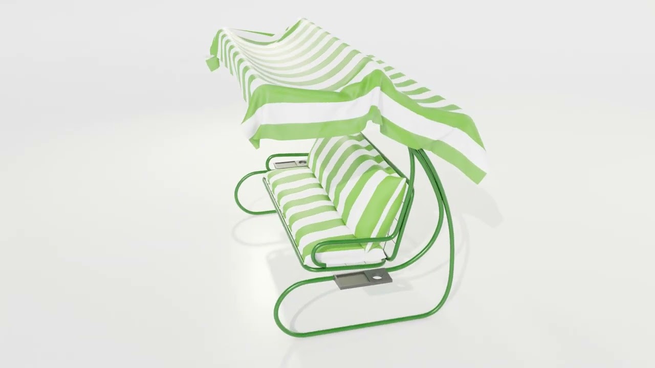 Garden Swing 3D Model