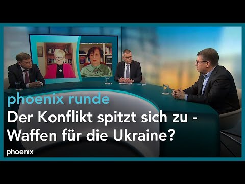 phoenix runde: Der Konflikt spitzt sich zu - Waffen für die Ukraine?
