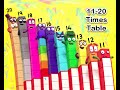 NEW Numberblocks Times Table 11 20 Compilation