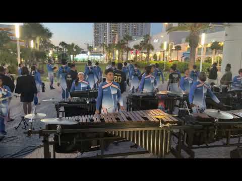 Stryke Percussion 2022 - Full Ensemble In the Lot - FFCC Championships