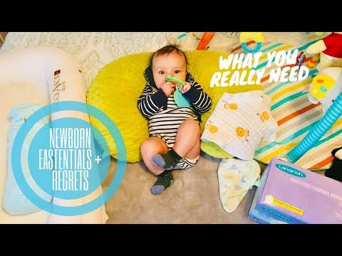 NEWBORN ESSENTIALS + REGRETS | WHAT YOU REALLY NEED!