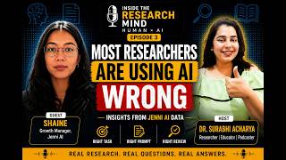 Most Researchers Are Using AI Wrong | Lessons from Jenni AI Sanraj Education | PhD Guidance