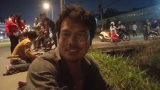 ករណីចរាចរណ៍ដ៏,,,រន្ធ,,ត់ទីតាំងស្ថិតនៅតាមបណ្ដោយផ្លូវជាលេខ 4 នៅសង្កាត់កន្ទោក ខណ្ឌកំបូល