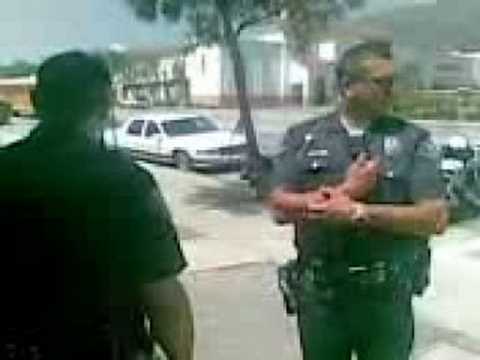 scaring cops with train horns