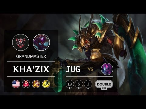 Kha'Zix Jungle vs Evelynn - NA Grandmaster Patch 9.8