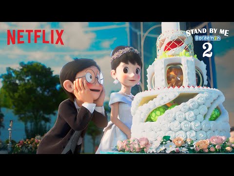 Nobita And Shizuka Get MARRIED?! 😱😍 | Stand By Me Doraemon 2 | Hindi Clip
